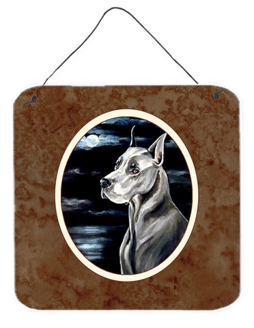 Great Dane Moonlight Wall or Door Hanging Prints