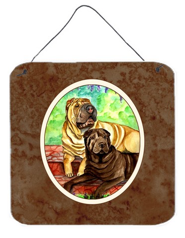 Shar Pei Fawn & Chocolate Wall or Door Hanging Prints