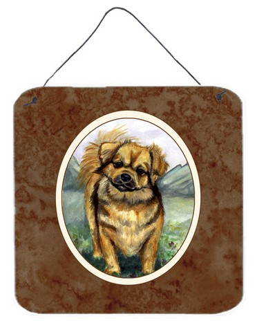 Tibetan Spaniel Wall or Door Hanging Prints, 6 x 0.02 x 6 in.