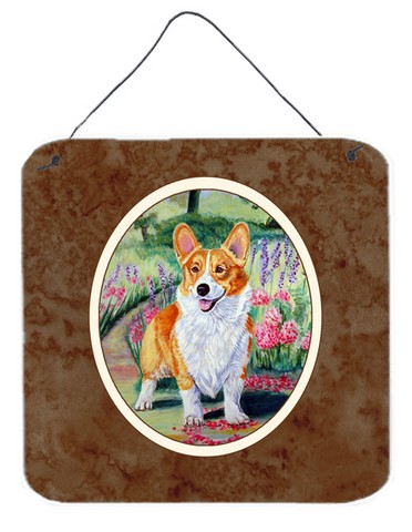 Pembroke Corgi Springtime Wall or Door Hanging Prints