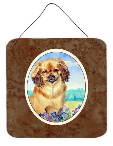 Tibetan Spaniel Wall or Door Hanging Prints, 6 x 0.02 x 6 in.