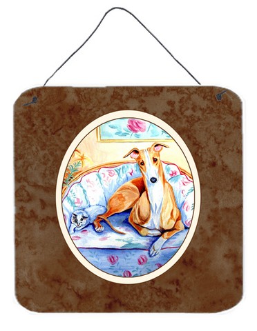Whippet Waiting on You Wall or Door Hanging Prints