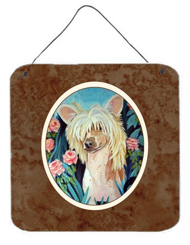 Chinese Crested Wall or Door Hanging Prints, 6 x 0.02 x 6 in.