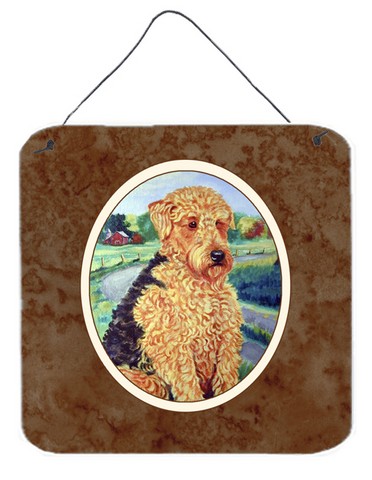 Airedale Terrier Wall or Door Hanging Prints, 6 x 0.02 x 6 in.