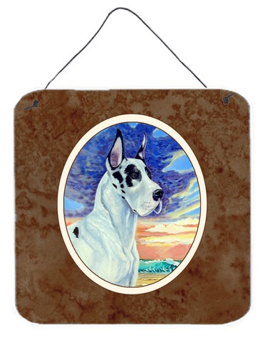 Harelquin Great Dane Wall or Door Hanging Prints