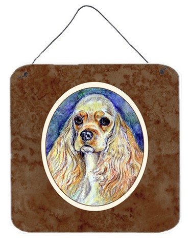 Buff Cocker Spaniel Wall or Door Hanging Prints