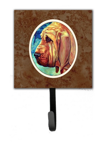 Picture of Carolines Treasures 7013SH4 Bloodhound Leash or Key Holder&#44; 6 x 1.25 x 4.25 in.