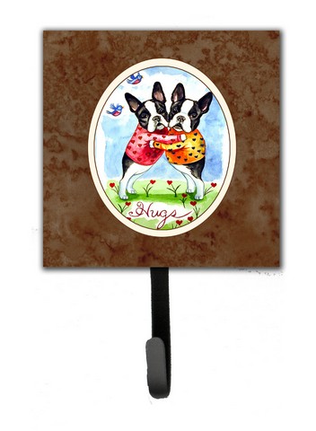 Picture of Carolines Treasures 7015SH4 Hugs Boston Terrier Leash or Key Holder