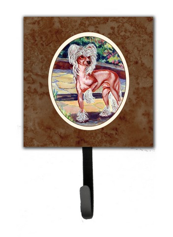 Picture of Carolines Treasures 7021SH4 Chinese Crested on the Patio Leash or Key Holder