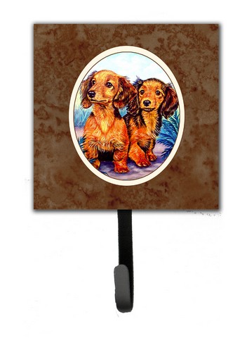 Picture of Carolines Treasures 7022SH4 Long Hair Red Dachshund Two Peas Leash or Key Holder