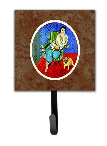 Picture of Carolines Treasures 7072SH4 Lady with Her Fawn Pug Leash or Key Holder