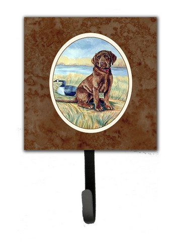 Picture of Carolines Treasures 7090SH4 Chocolate Labrador Puppy Leash or Key Holder