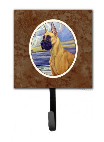 Fawn Great Dane at the Beach Leash or Key Holder