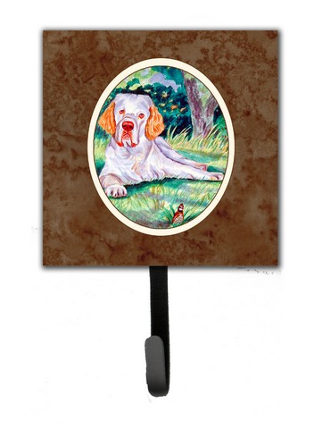 Clumber Spaniel Leash or Key Holder