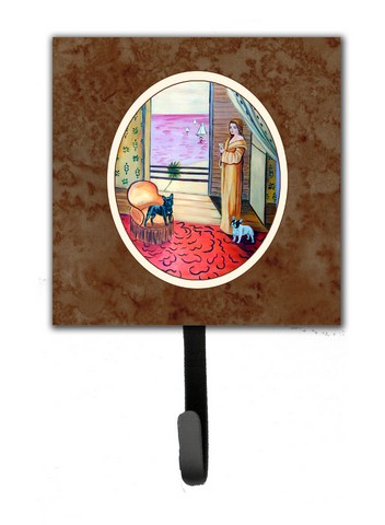 French Bulldog & Lady Leash or Key Holder