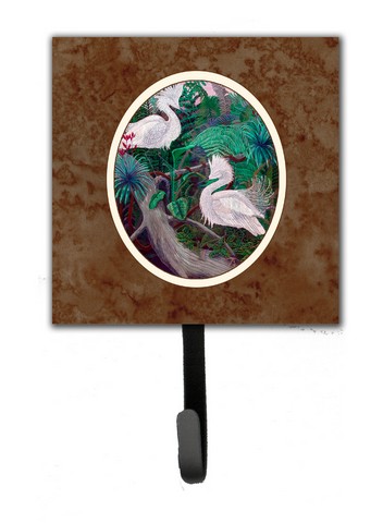 Bird Egret Leash or Key Holder