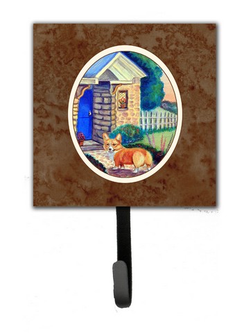 Corgi at the Cottage Leash or Key Holder
