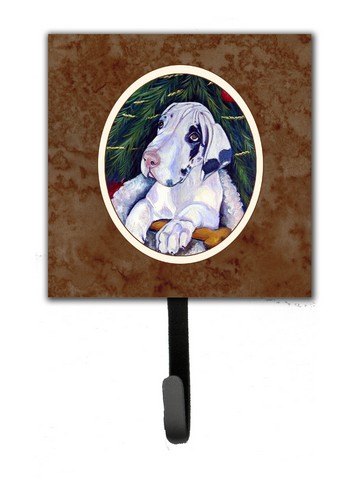 Christmas Tree with Harlequin Great Dane Leash or Key Holder