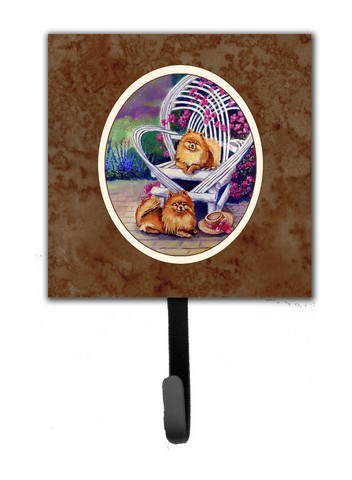 Red Pomeranians Leash or Key Holder