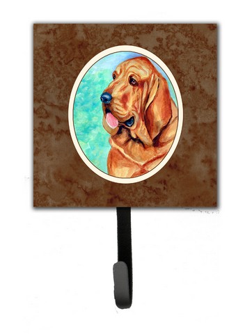 Bloodhound Leash or Key Holder, 6 x 1.25 x 4.25 in.