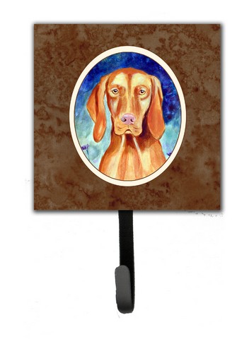 Vizsla Leash or Key Holder, 6 x 1.25 x 4.25 in.