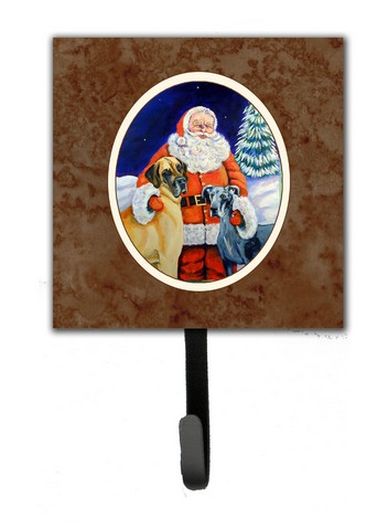 Santa Claus with Great Dane Leash or Key Holder