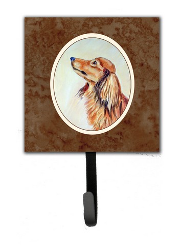 Long Haired Red Dachshund Leash or Key Holder