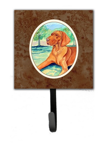 Vizsla Leash or Key Holder, 6 x 1.25 x 4.25 in.