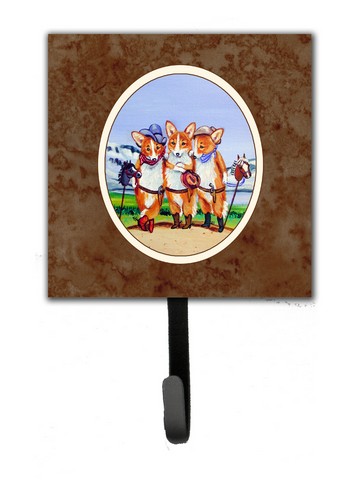 Cowboy Corgi Leash or Key Holder