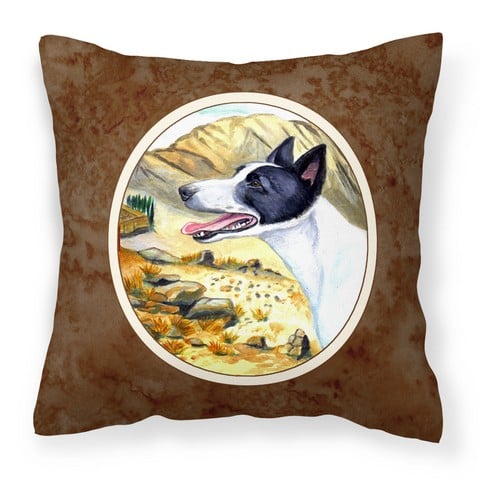 Canaan Dog Fabric Decorative Pillow