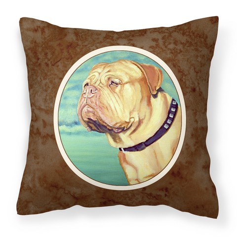 Dogue De Bordeaux Fabric Decorative Pillow