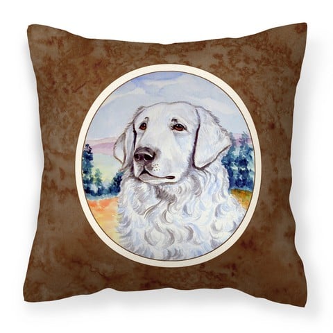 Kuvasz Fabric Decorative Pillow
