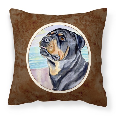 Rottweiler Fabric Decorative Pillow