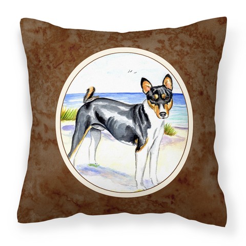Basenji Fabric Decorative Pillow
