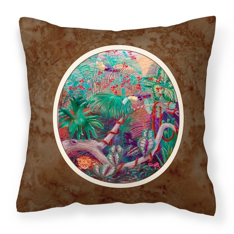 Bird Toucan Fabric Decorative Pillow