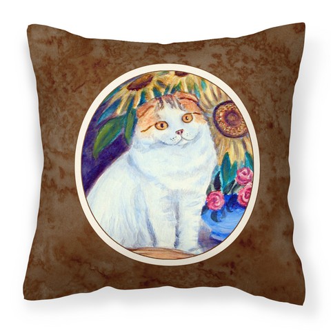 Cat Fabric Decorative Pillow