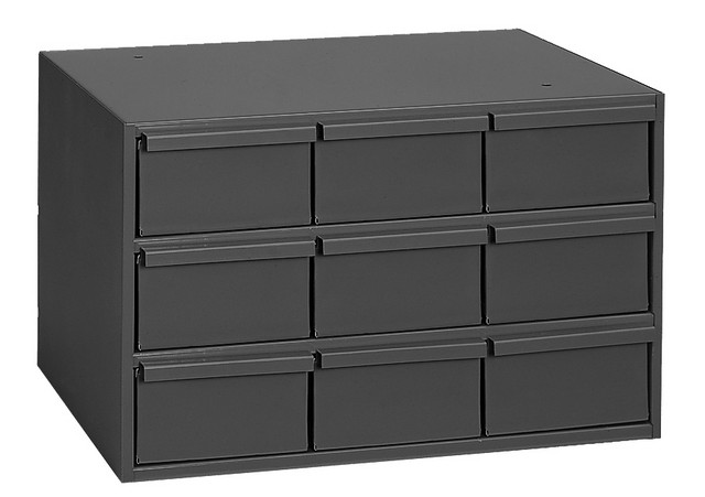 Picture of Durham 004-95 11.63 in. Steel 9 Drawer Vertical Cabinet for Small Part Storage, Gray