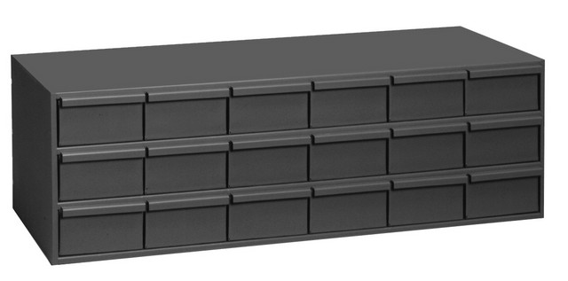 Picture of Durham 030-95 11.63 in. Steel 18 Drawer Cabinet for Small Part Storage, Gray