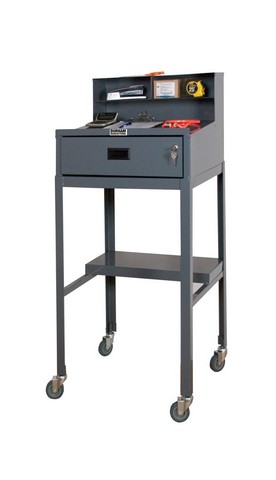 No. 95 Mobile Shop Desk - Gray
