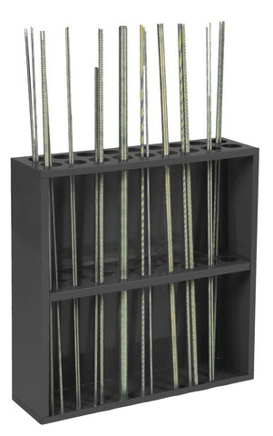 Picture of Durham 367-95 No. 95 Threaded Rod Rack, Gray