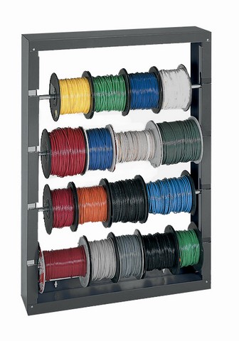 Picture of Durham 368-95 No. 95 Wire Spool 4 Rod Rack, Gray