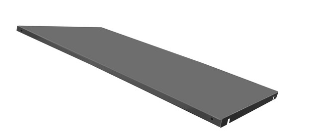Picture of Durham HDS-2460-95 No. 95 Extra Heavy Duty Shelving, Gray - 34 x 60 in.