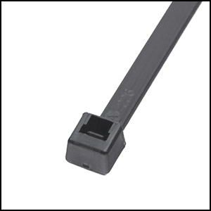 Picture of EverMark EM-04-18-0-C 4 in. Ultra Violet Black Cable Tie, 18 lbs - Pack of 100