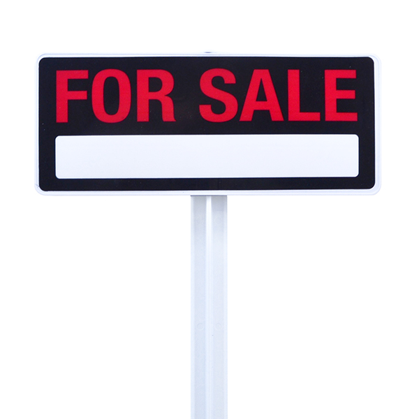 SSKT06-05 For Sale Sign with Black Stake Kit
