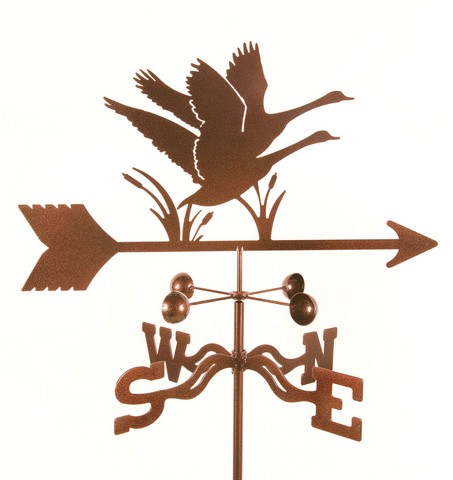 EZ1106-RF Geese Bird Weathervane with Roof Mount