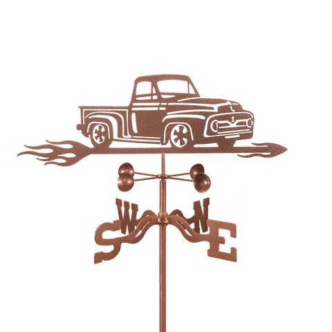Ford Truck Weathervane with Garden Mount