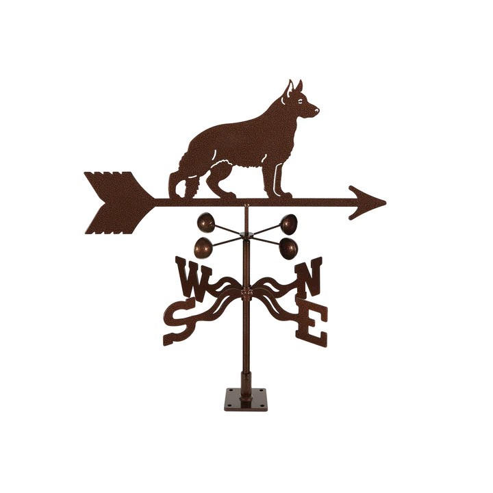 EZ Vane EZ1409-DK German Shepherd Dog Weathervane with Deck Mount