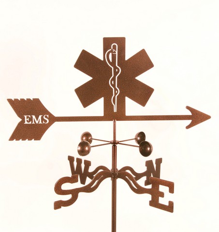 EZ Vane EZ1705-GR EMS Weathervane with Garden Mount