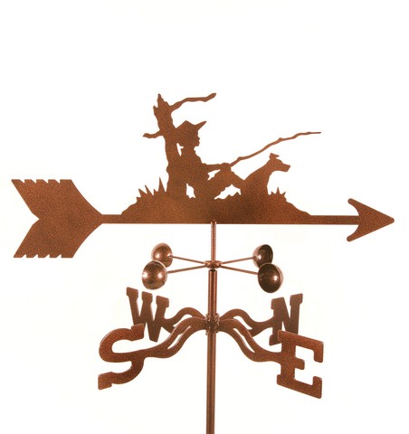EZ1601-4S Fisherman Weathervane with Four Sided Mount