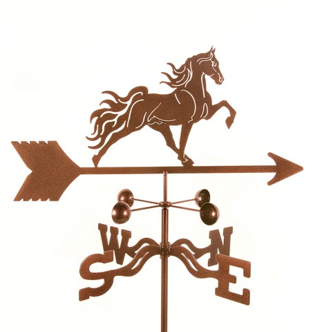 EZ1507-DK Tennessee Walker Horse Weathervane with Deck Mount